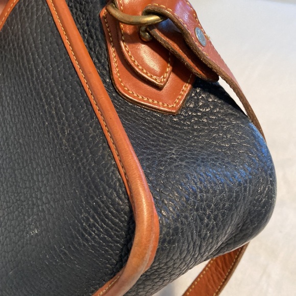 Dooney & Bourke carrier bag blue pebbled leather - Picture 14 of 16